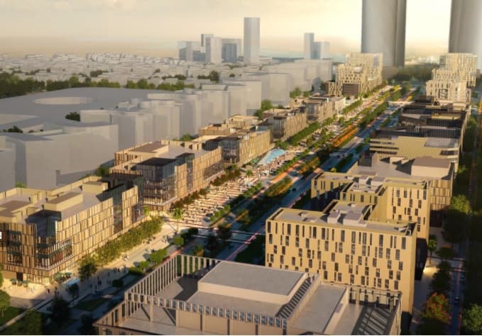 Mixed-Use Commercial District project at Lusail Commercial Boulevard in Qatar Mixed-Use Commercial District project at Lusail Commercial Boulevard in Qatar