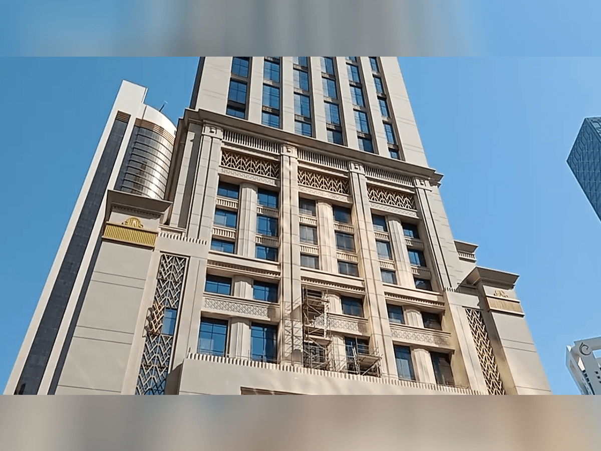 Mast climber project in Waldorf Astoria Hotel Project, Qatar